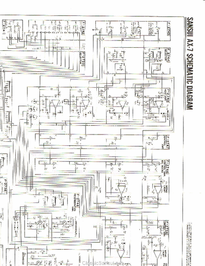 Sansui AX7 integrated amplifier