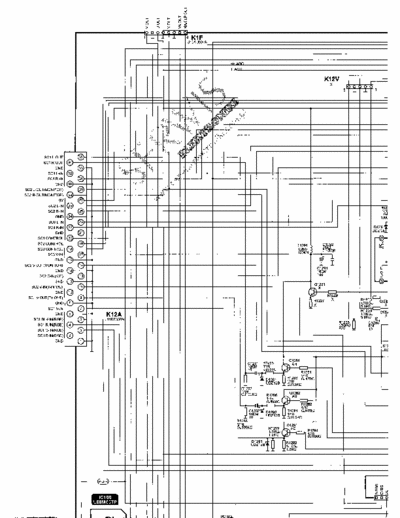 Sanyo CE28BH2-C Schematics