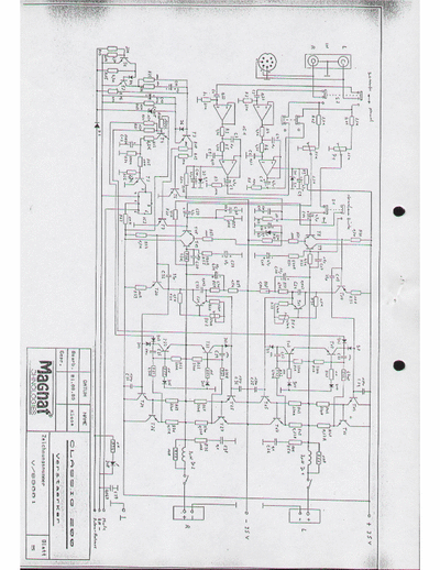 Magnat Classic200 car amplifier (all files list: //www.eserviceinfo.com/service_manual/datasheets_a_0.html )