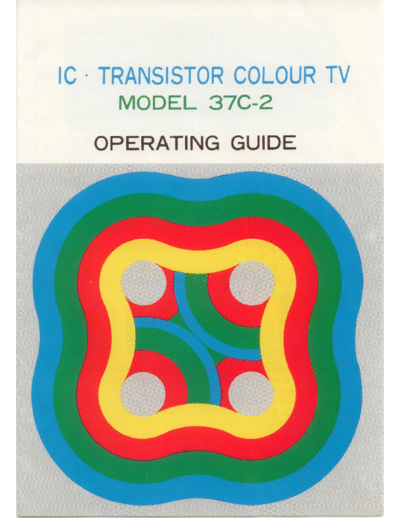 Semsonic 37 C-2  CTV CTV - circuitdiagram/ schematic + 
main printed circuit board
 + manual operating guide