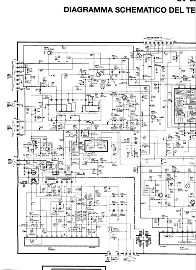 SHARP SV-2577S, SV-2877S Schemes
IX0984CE, IX0711CE, TDA3562A, TDA3590A,TA8200, IX0987CE=TDA2579, LA7831, IX0689CE