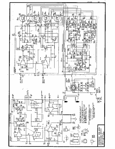 Sherwood SEL400 integrated amplifier