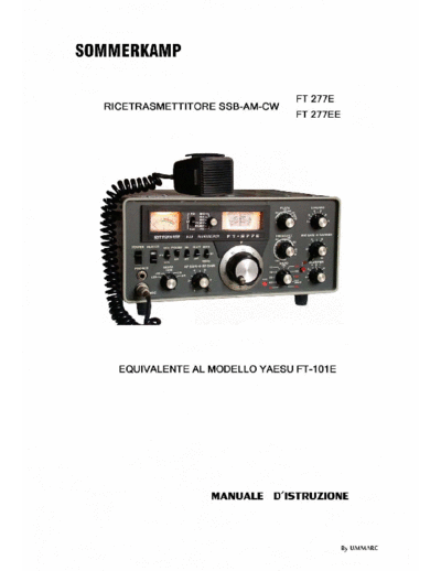 Sommerkamp FT-277E manuale d