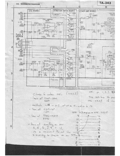 Sony TA343 integrated amplifier