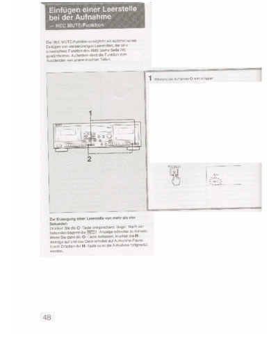 sony TC-WR770 bedienungsanleitung kassettenrekorder user manual de part5v6