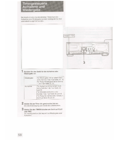 sony TC-WR770 bedienungsanleitung kassettenrekorder user manual de part6v6