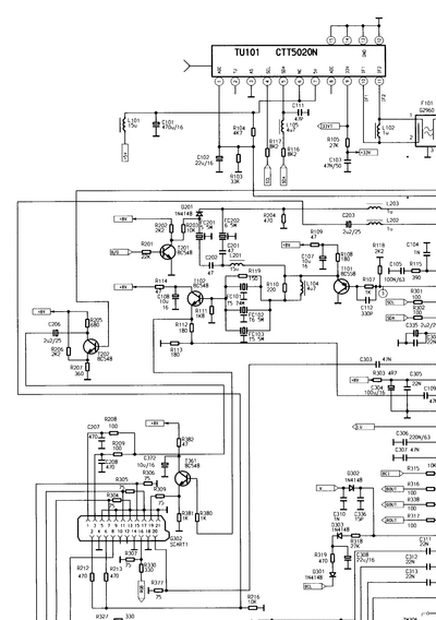 Trilux TAP214x Trilux TAP214x, TAP254x, TAP284x (TAP2546 also)- PB410 chassis - schematics.