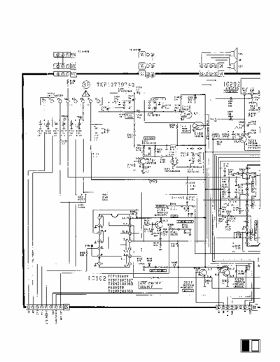 panasonic tc-21l3r color tv; schematic