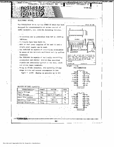   Electronic Volume