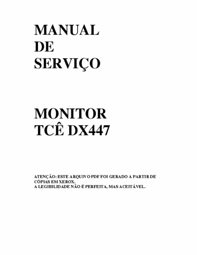 tce dx447 schematic for TCE DX447 -  note: analog control panel - not DX447D.