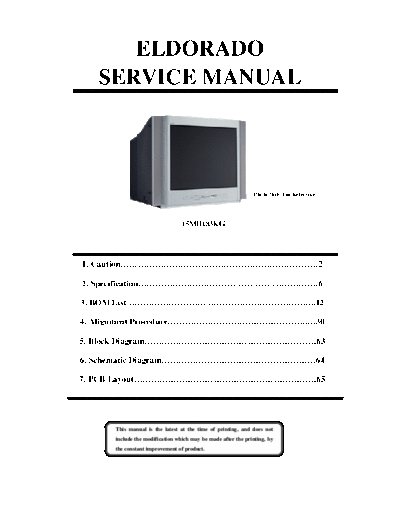 TCL  TCL-THOMSON M61-M62 chassis_service manual