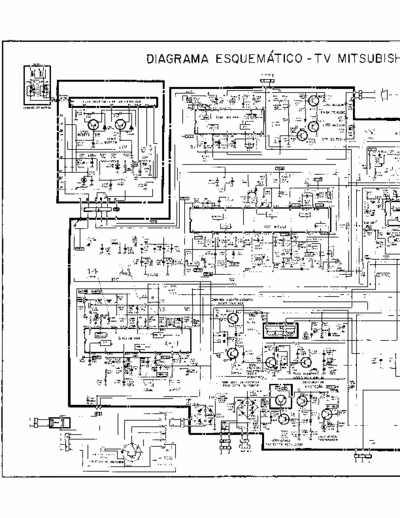 Mitsubishi TC 2001Z Schematic Diagram