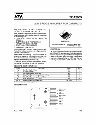     TDA2005