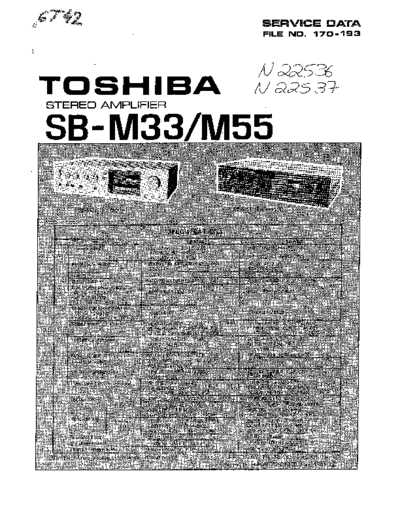 TOSHIBA SM-M33_SB-M55 full SM