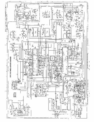 HITACHI CMT2187 Schematic Diagram - Basic Circuit - pag. 1