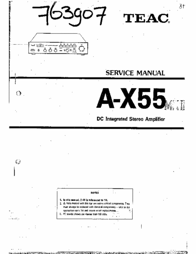 Teac AX55 integrated amplifier