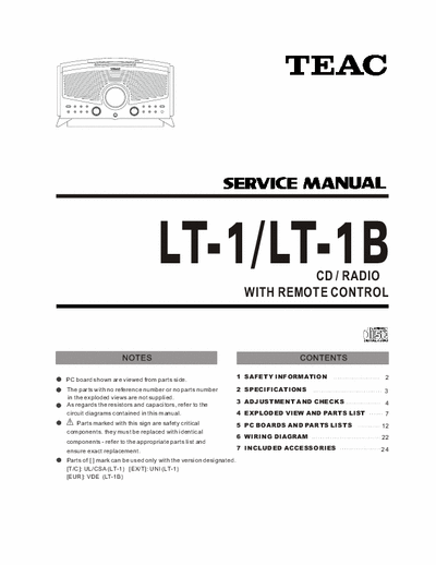 Teac LT1B audio system