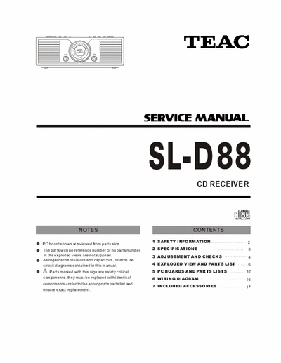 Teac SLD88 cd-receiver