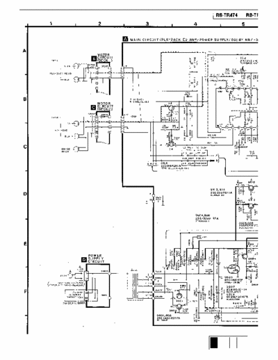 Technics Technics474 Technics474 scheme