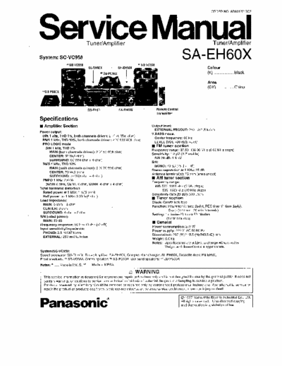 Technics SA-EH60X audio