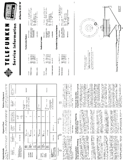 Telefunken Atlanta 6151 W service manual