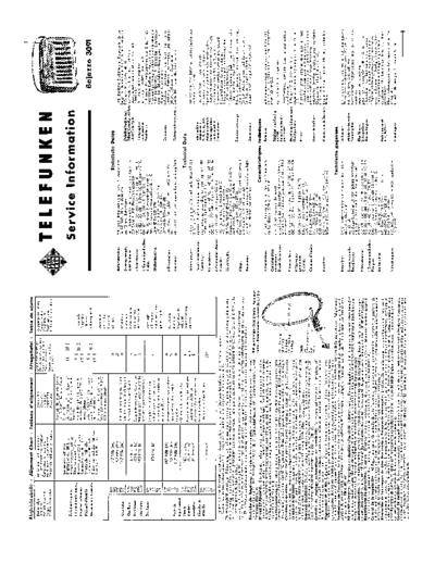 Telefunken Bajazzo 3091 service manual