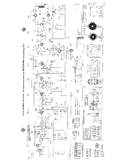 Telefunken Truhe Salzburg III U schematic