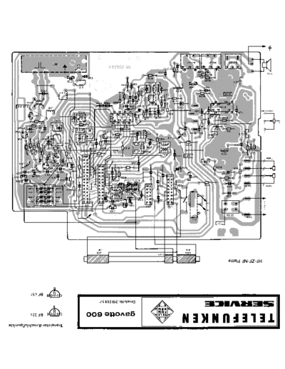 Telefunken gavotte 600 service manual