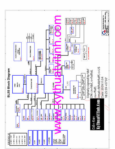 Toshiba Satellite A300 Toshiba Satellite A300 Circuit/Schematic Diagram