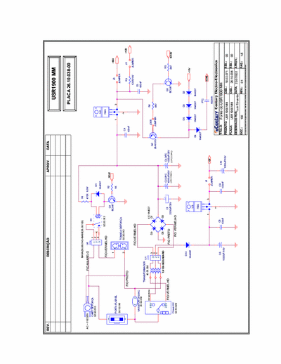 century USR1900-MM diagrama esquematico