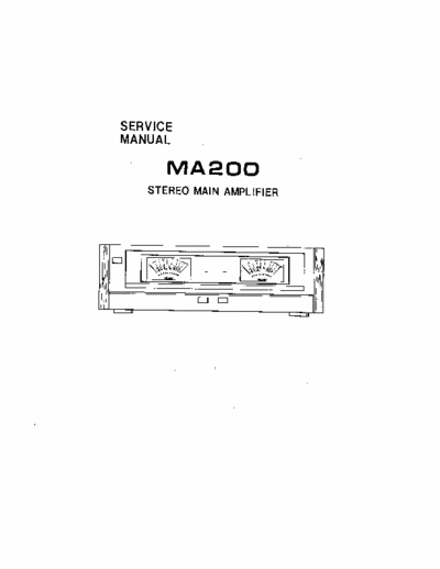 Uher MA200 power amplifier