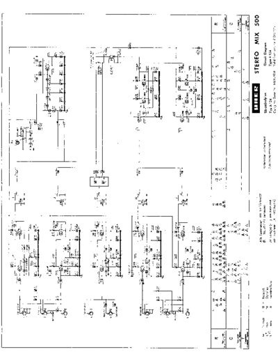 Uher STEREO MIX 500 schematic