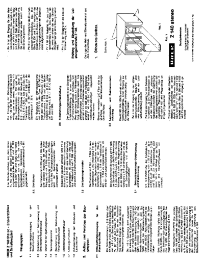 Uher Z 140 stereo Endverstaerker service manual