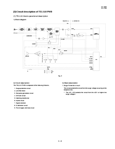 Sharp UX108-118S SHARP UX108-118S FAX Machine.part5