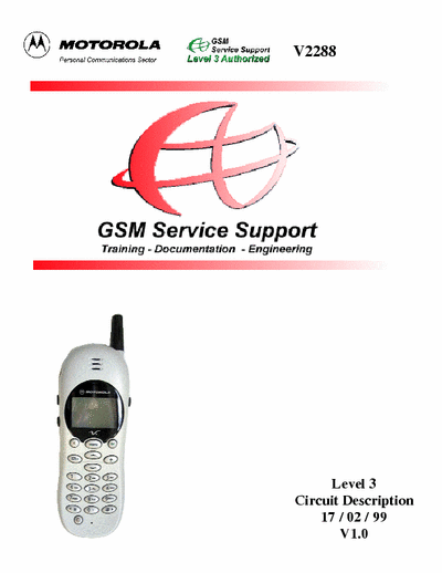 Motorola V2288 Service Support e Schematic Diagram - (12.989Kb) Part 1/6 - pag 55