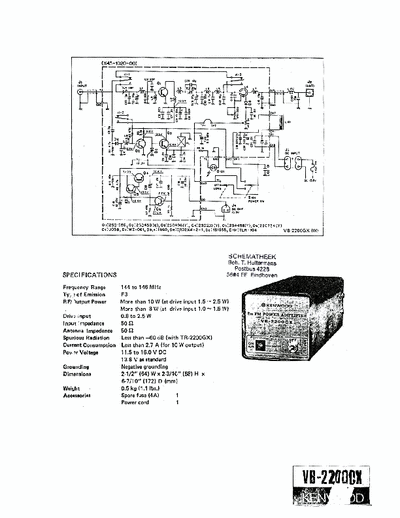 kenwood VB-2200GX VB-2200GX  service manual