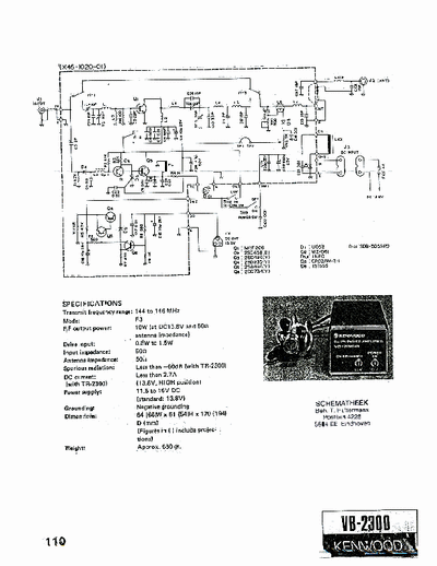 kenwood VB-2300 VB-2300 service manual