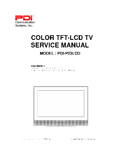 VD Tech PD196I93R1 TV LCD Mod:  PD196I93R1  service manual