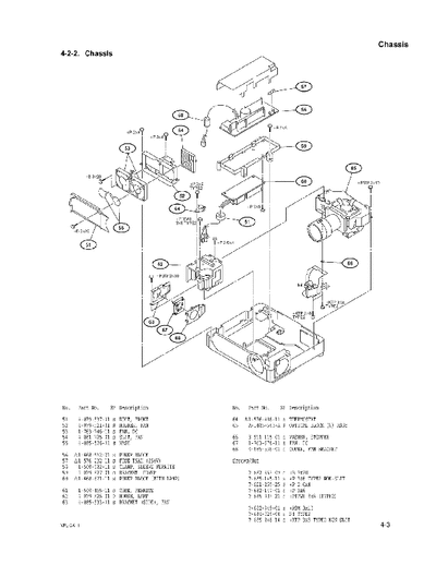 SONY VPL-CX11 PART NUMBER