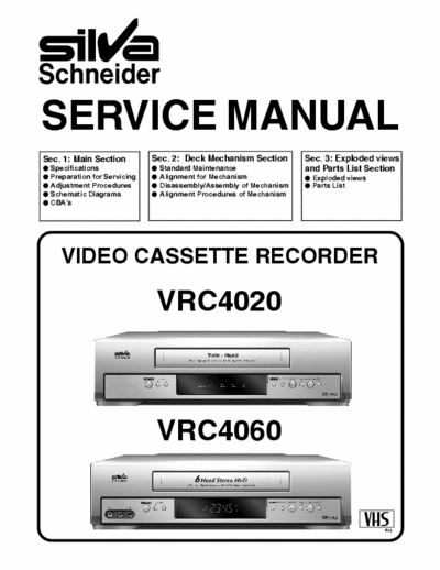 funai VRC4020_4060 funai VRC4020 4060 service manual