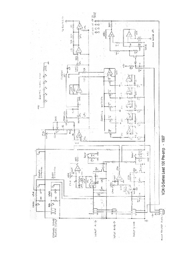 Vox QLead preamplifier