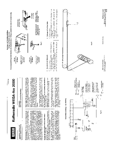 Wega fox 2000 service manual