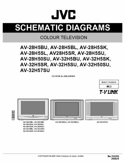 jvc AV-32H50SU SERVICE MANUAL