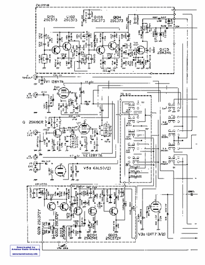 yaesu VHF_TS-280FM YAESU_YO-100 schematic