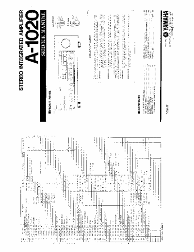 Yamaha A1020 integrated amplifier