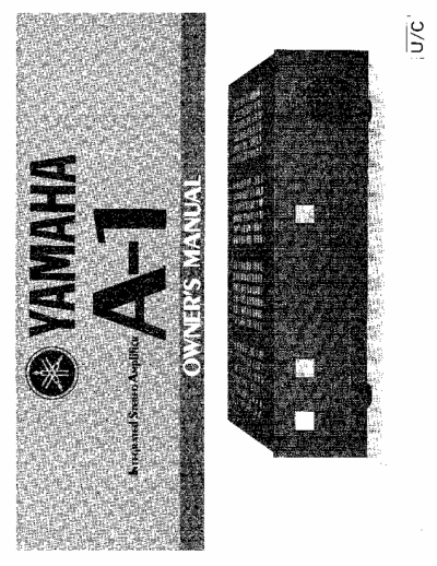 Yamaha A1 integrated amplifier