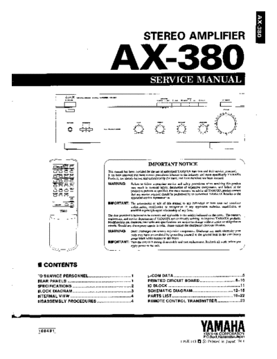 Yamaha  integrated amplifier