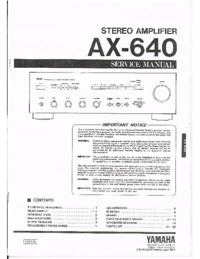 Yamaha  integrated amplifier