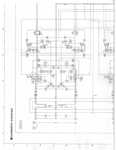 Yamaha M35 power amplifier