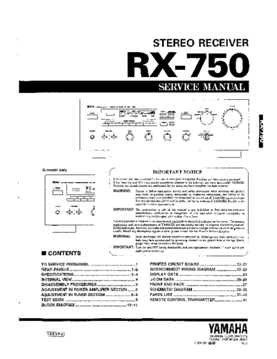 Yamaha  receiver